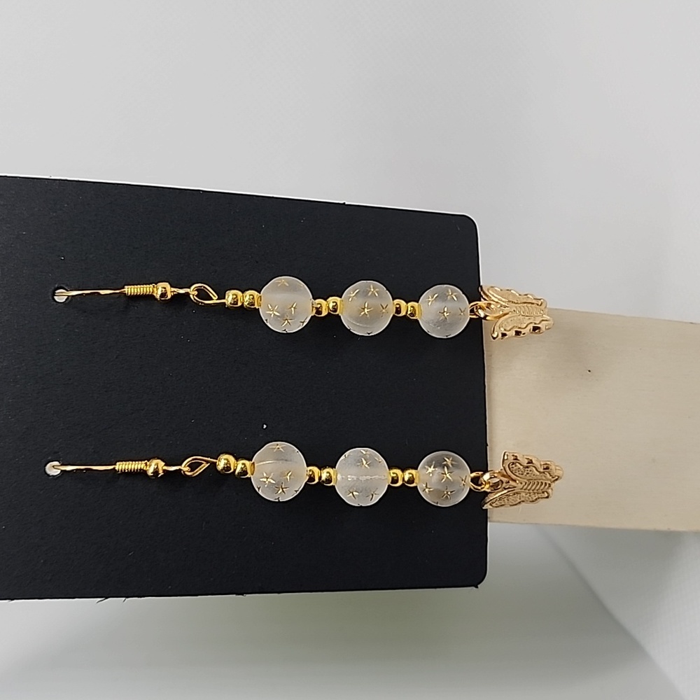 Handmade Butterfly charm earrings